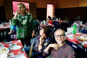 Almuerzo navideño de la AV Cristo de Telde